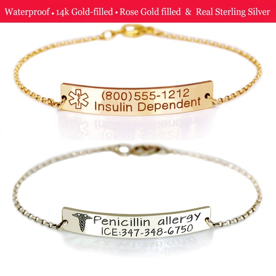Bradford exchange deals medical alert bracelet