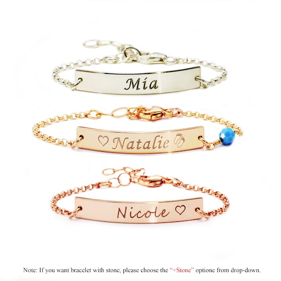 etsy baby bracelet