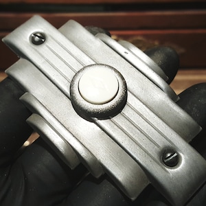 New Custom Metallic - Art Deco - Machine Age Resin Doorbell -