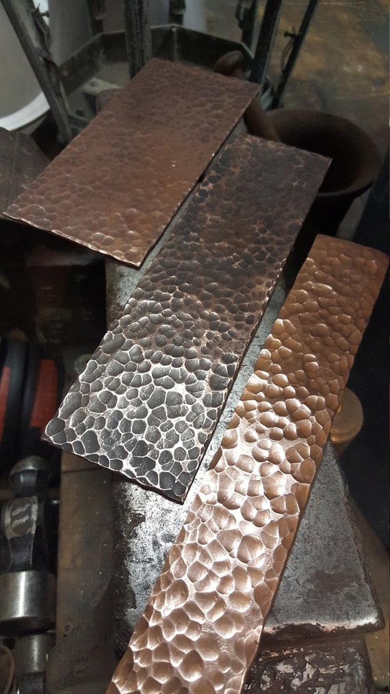 Hammerd Copper Sheet Strap Anvil Form Slab 