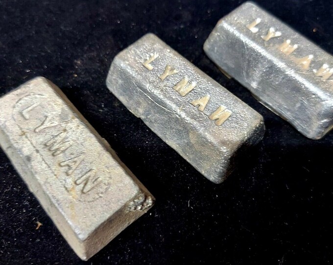 LEAD Vintage ONE Pound Lead Ingots for Sale Etsy