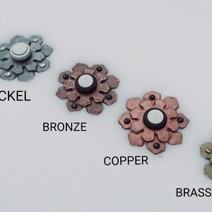 For Sandi - Mid Century Modern - Wireless Doorbell System - Complete Assembly Sunflower