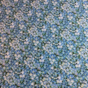 Rollator/Walker Seat & Backrest Cover, Floral, Blue, Mixed, NEW