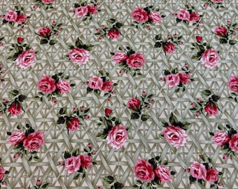 Rollator/Walker Seat & Backrest Cover, Floral, Roses, NEW