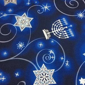 Rollator/Walker Seat & Backrest Cover, Holiday, Hanukkah, NEW