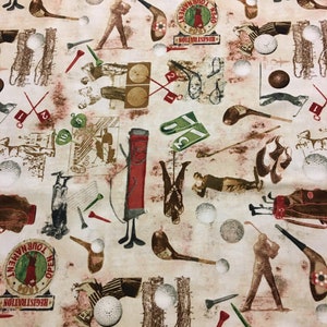 Rollator/Walker Seat & Backrest Cover, Novelty, Golf, Barber, Camo, Billiards, Football, Old Guys Rule, Nascar, Chess, Tools, NEW
