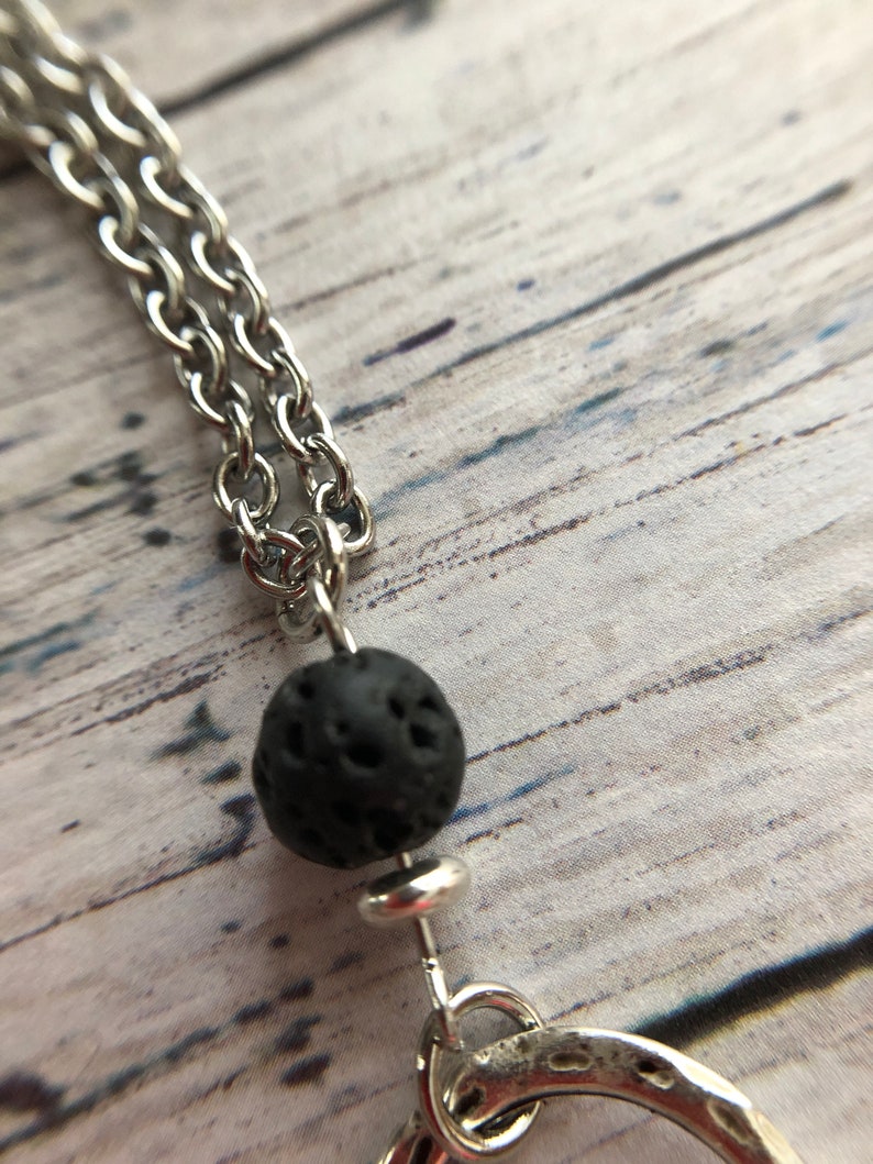 Necklace Musical Notes Necklace Diffuser Necklace Band Teacher Music Teacher Lava Necklace Pendant