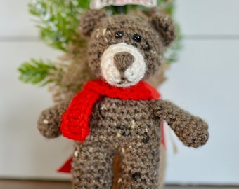 Bart the Bear (PATTERN ONLY) Teddy bear amigurumi
