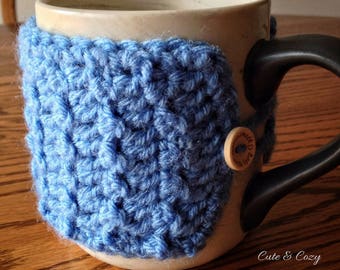 Floret Crochet Mug Cozy (MODÈLE SEULEMENT)