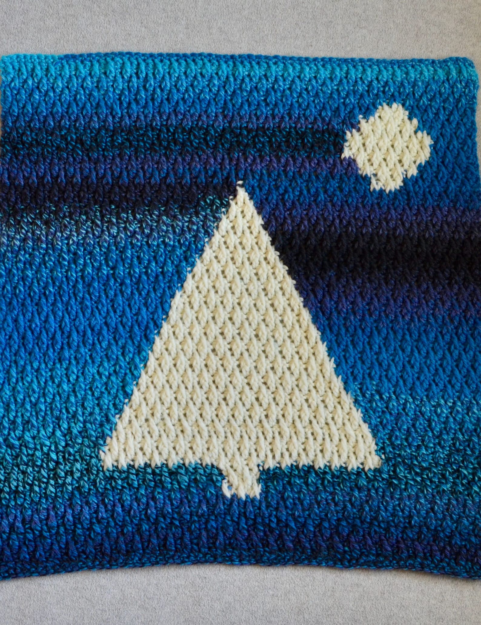 Moonshadow Baby Blanket Crochet Graphgan Pattern (PATTERN ONLY) - Etsy