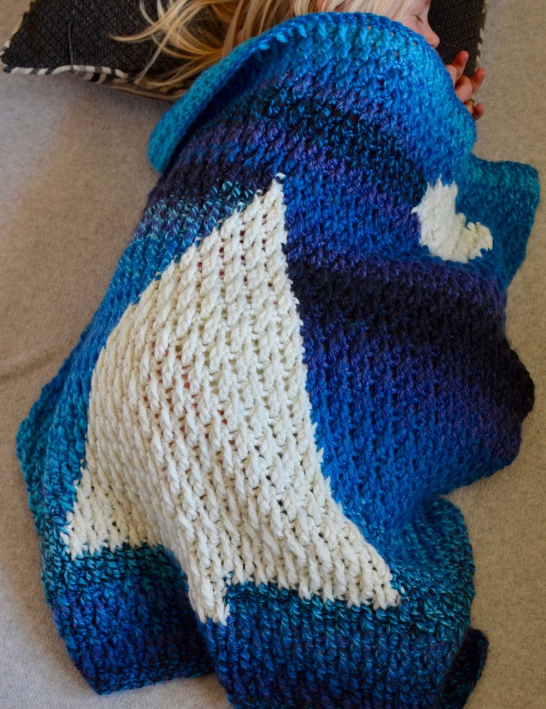 Moonshadow Baby Blanket Crochet Graphgan Pattern (PATTERN ONLY) - Etsy