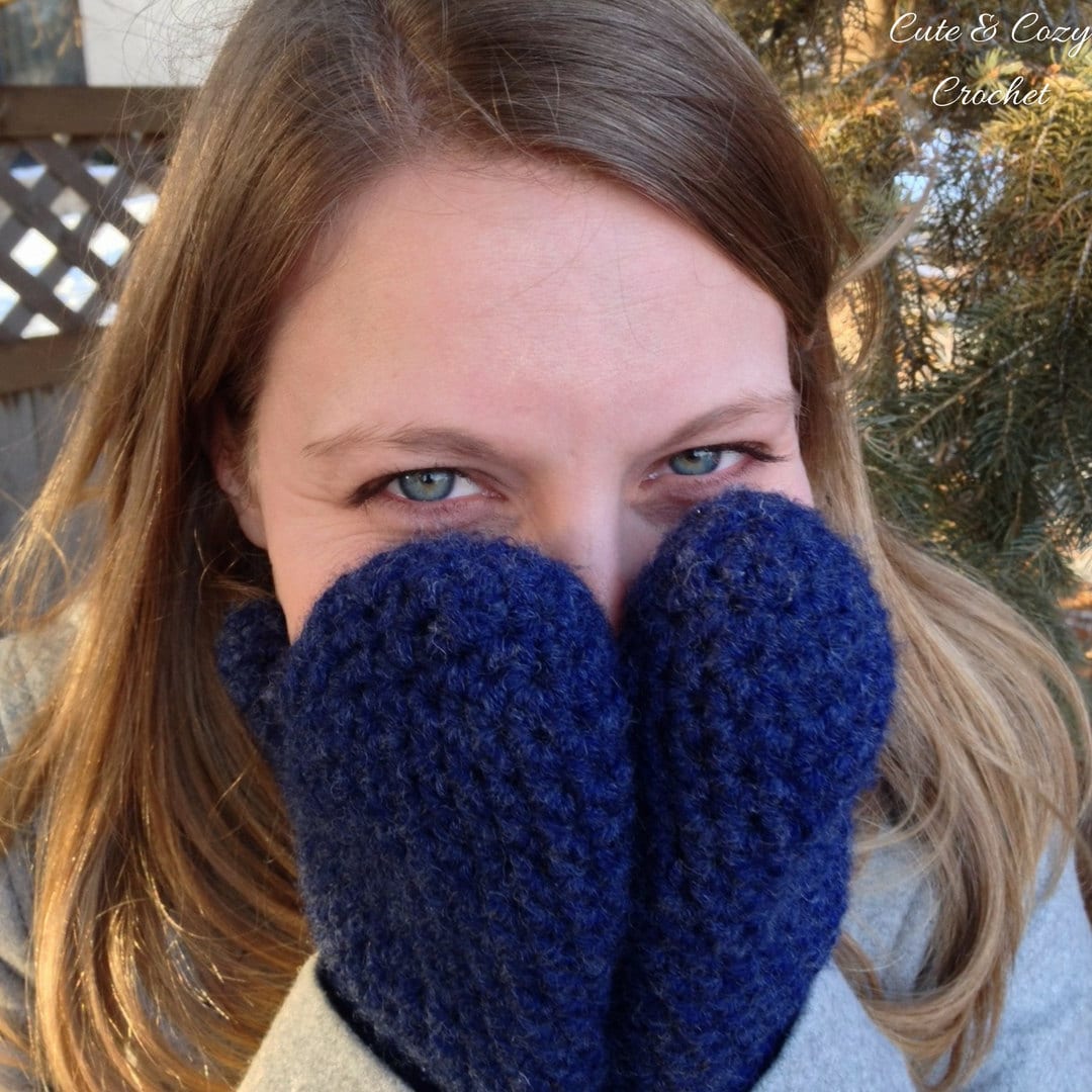 Women's Warm Woolen Mittens PATTERN ONLY Etsy