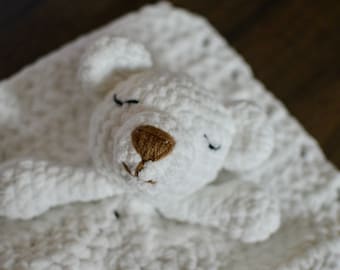 Cozy Bear Snuggle Blanket Crochet Pattern (PATTERN ONLY)