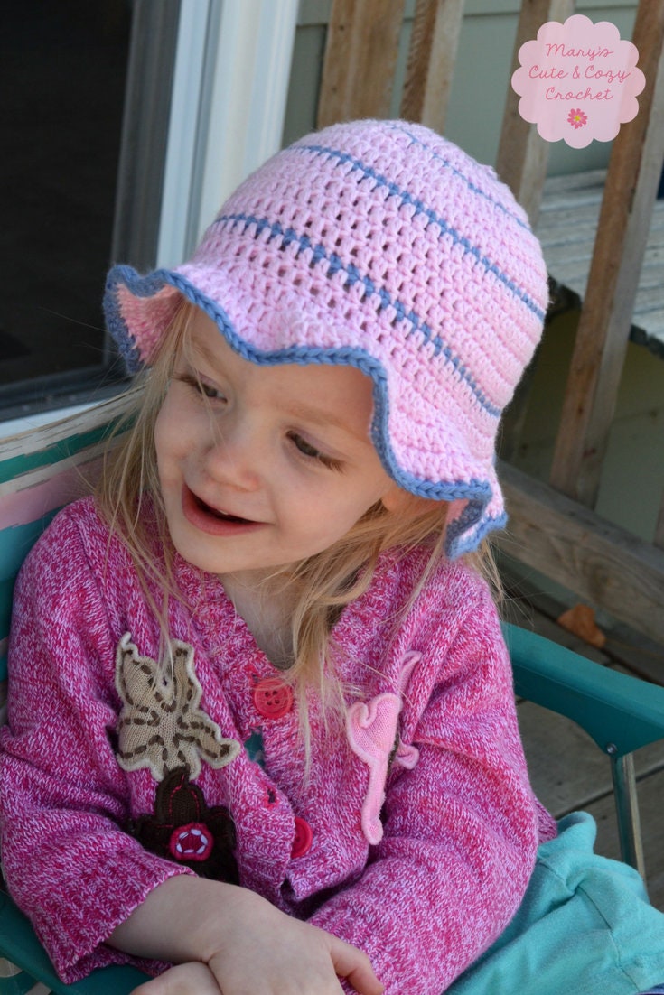 30 Unique Crochet Hats That Are Sure To Amaze You! 15 Simple and Sweet Sun Hat