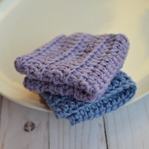 Quick & Easy Crochet Dishcloth (PATTERN ONLY)