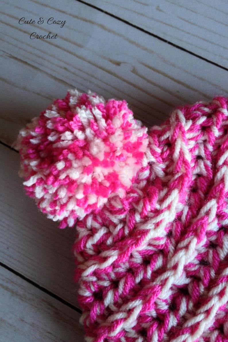 Cozy Crochet Toddler Slouchy PATTERN ONLY