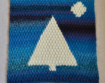 Motif Graphgan au crochet pour couverture de bébé Moonshadow (MODÈLE UNIQUEMENT)