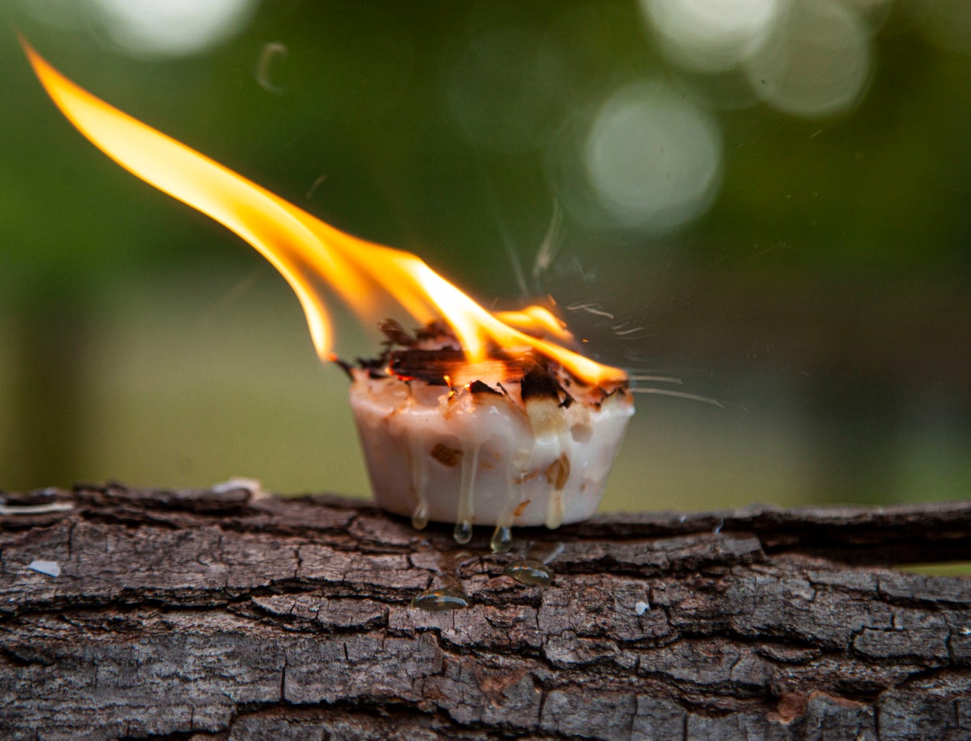 Camping Fire Starters set of 4 Fire Starters Camping Stocking Stuffer Gift Ideas for Men