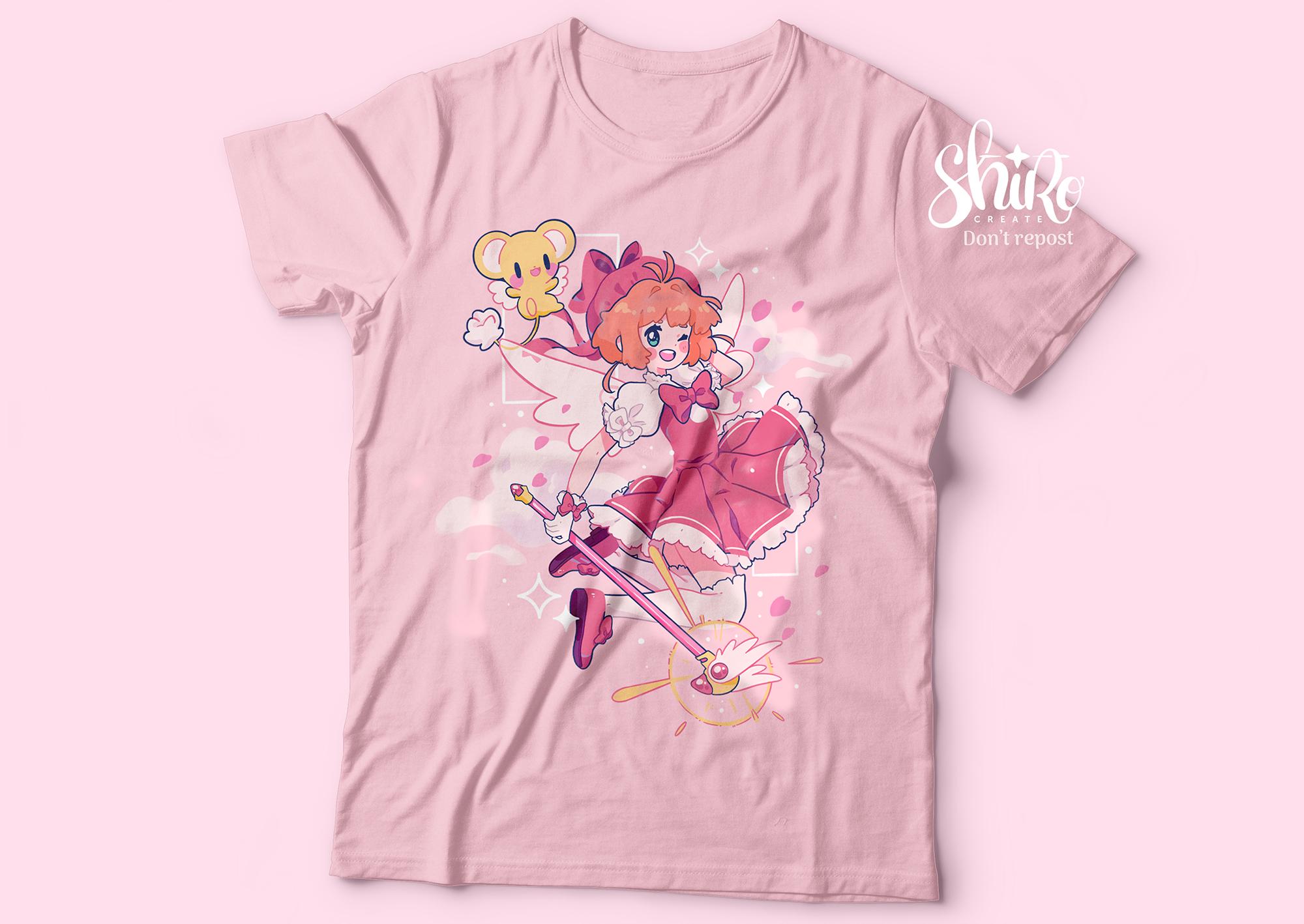 Card Captor Sakura Shirt - Etsy Card Captor Sakura Shirt - Etsy