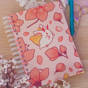NEW! - Sakura Rabbits Blank Notebook