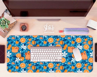Capybara Orange - Mousepad