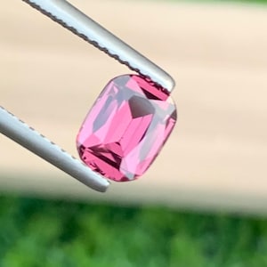deep pink Spinel Loose Gemstone, Spinel Gemstone, Natural Spinel Stone, Faceted Spinel For Anniversary Ring, Loupe Clean Spinel, 1.30 CT