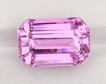 ピンククンツァイト宝石：27.80カラットの八角形カット（リング製作用