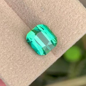 Blue Green Tourmaline Gemstone Jewelry Making, Tourmaline Loose Gemstone, Natural Tourmaline Ring Stone, Flawless Tourmaline Stone, 3 CT