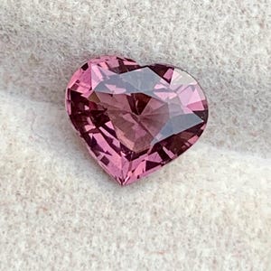 deep pink Spinel Loose Gemstone, Spinel Gemstone, Natural Spinel Stone, Faceted Spinel For Anniversary Ring, Clean Spinel, 3 CT