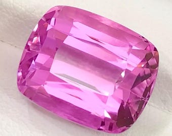Natural Pink Kunzite 20.00 Ct– Cushion Cut Gemstone from Afghanistan