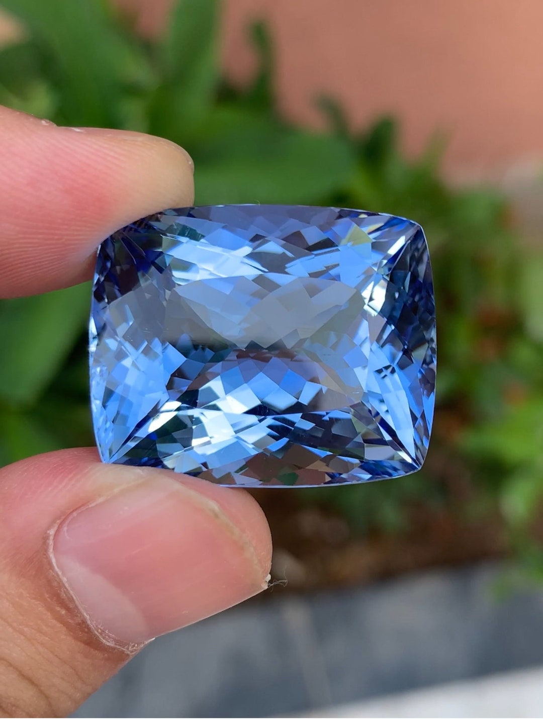 Buy Santa Maria Aquamarine Stone: 67 Carat Loupe Clean Gemstone, Brazil  Online in India - Main Image