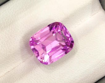 Natural Pink Kunzite 11.45 Ct– Cushion Cut Gemstone from Afghanistan