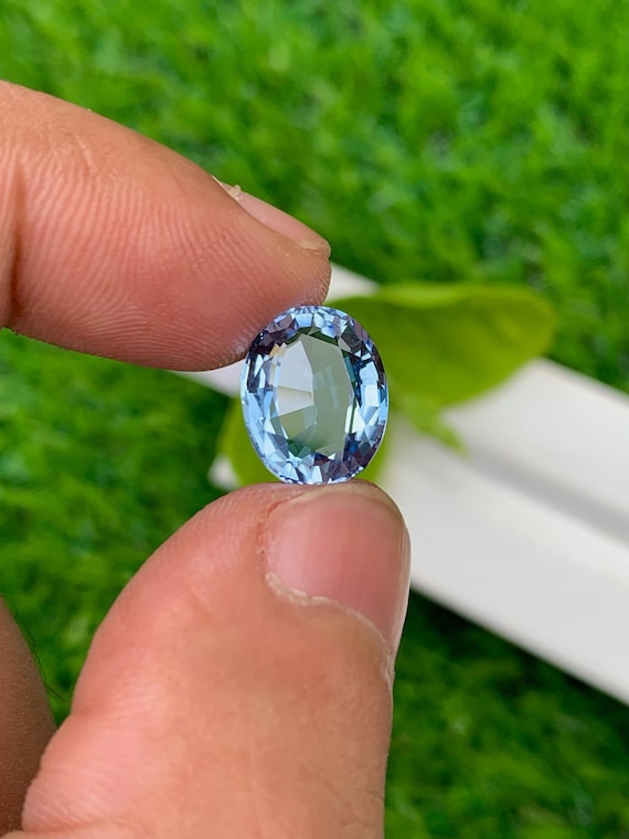 Lotto Di 11 Pietre Preziose Sciolte Calibrate Con Taglio Rotondo Di Acquamarina Naturale Da 4 Mm - Italia - Foto 13