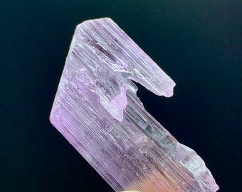Natural Pink Kunzite Crystal Double Termination, With Mountain Terminations From Afghanistan - 24.53 Gram , 59*28*8 mm