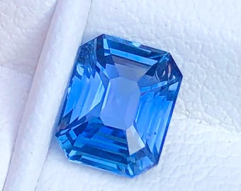 Unheated Certified Natural Blue Sapphire,1.54 Cts Top Grade Sapphire