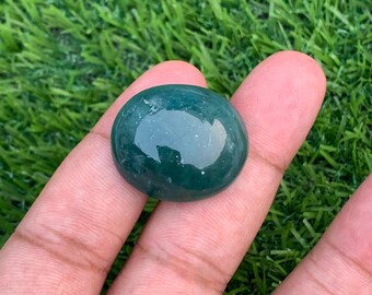 RARE ! GRANDIDIERITE VERTE BLEUE DE MADAGASCAR 7.3 mm x 6.3 mm ★★ p425
