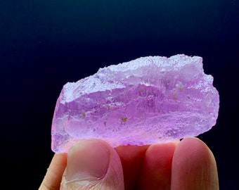Natural Pink Kunzite Crystal, Double Terminated, Afghanistan Origin