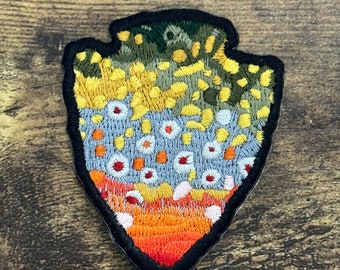 Brook Trout Patch  - National Park Inspired - Iron On