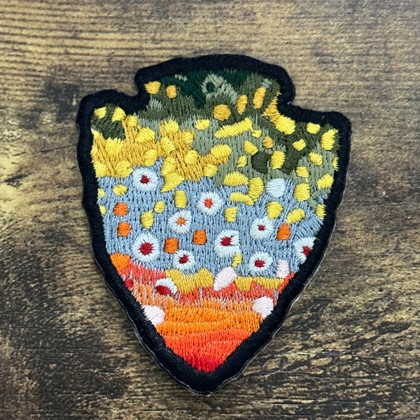 Brook Trout Patch  - National Park Inspired - Iron On