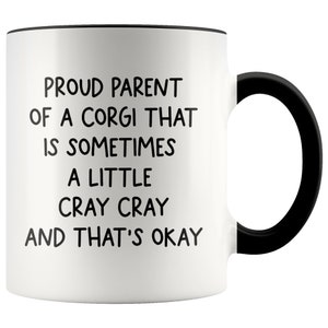 Proud Corgi Parent Mug, Cute Corgi Gift, Corgi Gifts for Women, Corgi Gifts for Men, Gift for Corgi Lover, Corgi Mom Gift, Corgi Dad Gift