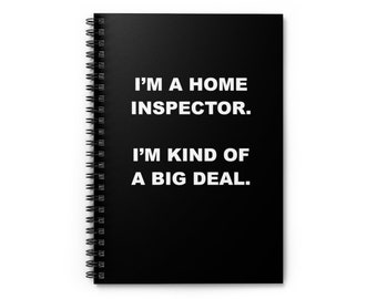 Regalo per ispettore immobiliare, regalo per ispettore immobiliare, quaderno per ispettore immobiliare "Big Deal", regalo per ispettore immobiliare, Natale, compleanno, quaderni divertenti