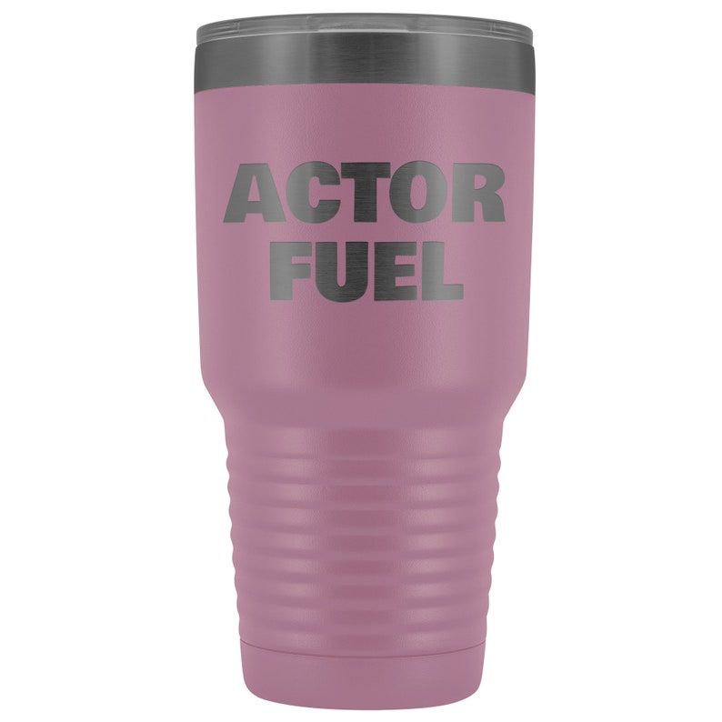 Actor Gift, Gift for Actor, ACTOR FUEL 30oz Travel Mug, Actor Travel Mug, Actor Tumbler, Gift for Drama Student, Theatre Major Gift, Actress image 5