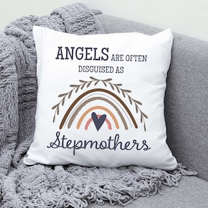 Stepmom Gift, Mothers Day Stepmother Gift, Stepmother In Law Gift, Angels Are Often Disguised As Stepmothers, Stepmothers Day, Bonus Mom