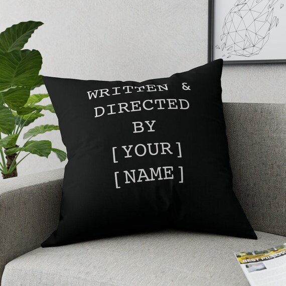 Filmmaker Gift Gift for Filmmaker Movie Maker Gift Written and