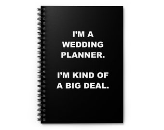 Hochzeit Planer Geschenke, Geschenk für den Hochzeitsplaner, Hochzeit Planer Notizbuch, Hochzeit Planner Weihnachten, Geburtstag, lustiges Notizbuch