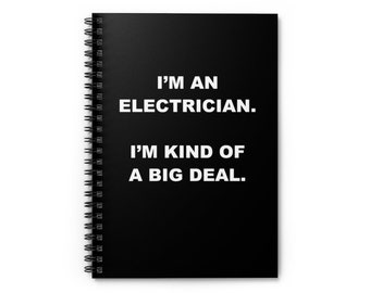 Presentes para eletricistas, Presente para eletricistas, Caderno de eletricistas de grande valor, Presente para eletricistas, Natal para eletricistas, Aniversário, Caderno engraçado