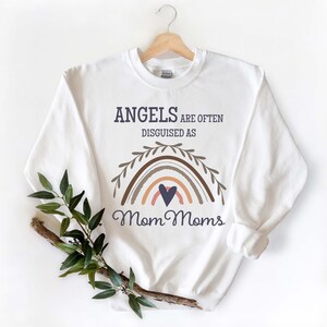 Mommom Gift, Mommom Mothers Day, Gift for Mommom, Angels Are Often Disguised As MomMoms Sweatshirt, Mommom Birthday, Mommom Christmas Gift