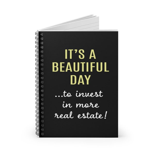 Gift For Real Estate Agent, Gift for Investor, Beautiful Day To Invest In More Real Estate, Real Estate Investor Gift, Commercial Investor