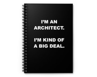 Regalos para arquitectos, regalo para arquitectos, cuaderno de arquitectos, regalo de Navidad para arquitectos, regalo de cumpleaños, cuadernos divertidos, regalo para arquitectos
