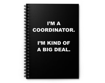 Coordinate Geschenke, Geschenk für Coordinate, Big Geschäft Coordinater Notebook, Marketing Coordinater, Social Media Coordinater, Event Coordinater